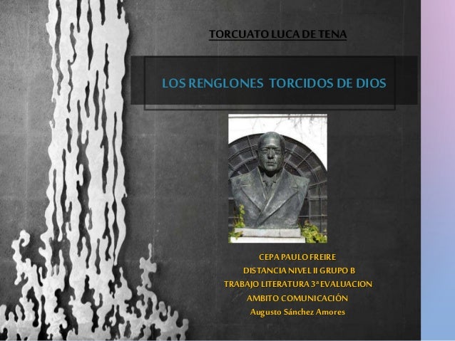 Los renglones torcidos de Dios