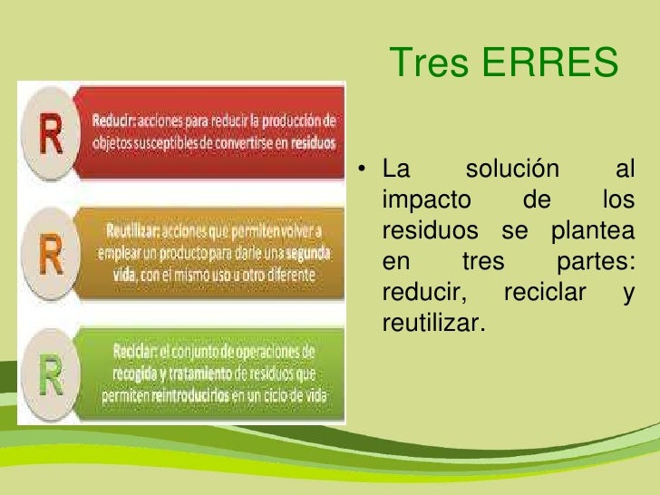 Los residuos y el ciclo de vida de