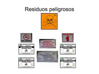 Gestión de residuos industriales inertes Reutilizables para obras de restauración o de relleno, y para actividades constructivas Abandono en lugares autorizados  