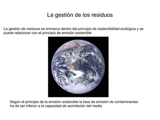 Residuos sólidos urbanos 