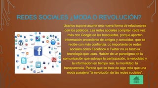 Los riesgos de las redes sociales en internet | PPTX
