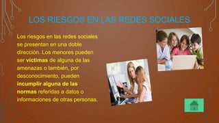 Los riesgos de las redes sociales en internet | PPTX