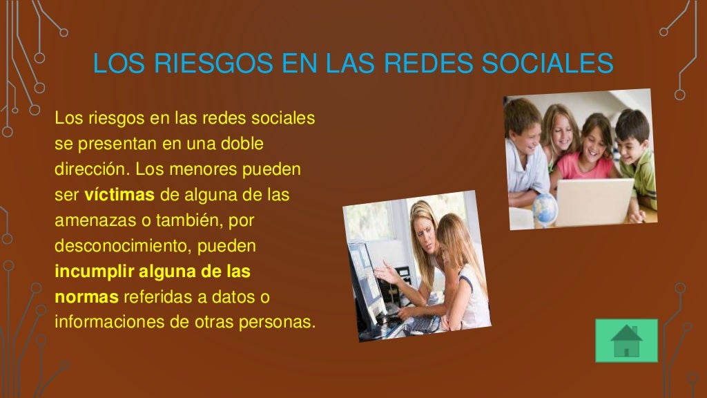 Los riesgos de las redes sociales en internet