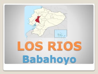 LOS RIOS
Babahoyo
 
