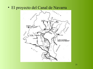 El proyecto del Canal de Navarra 