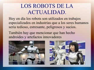 Robots especializados