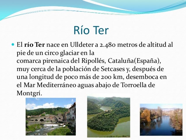 Donde Nace Y Desemboca El Rio Turia