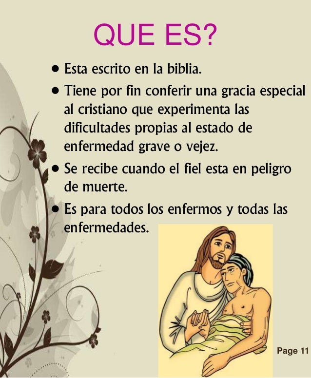 Los sacramentos de curacion espiritual
