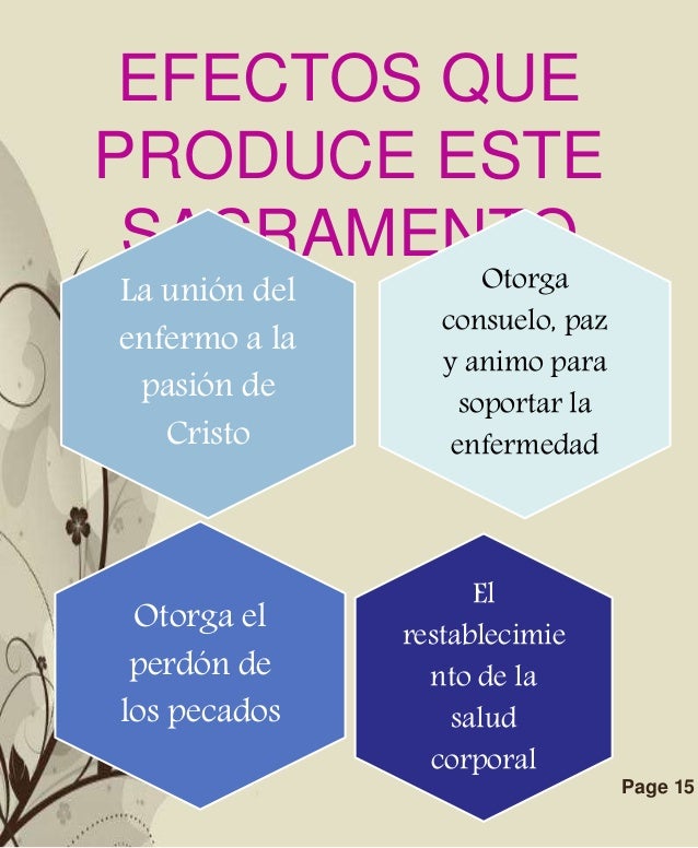 Los sacramentos de curacion espiritual