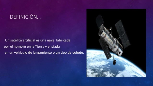 Los satélites artificiales