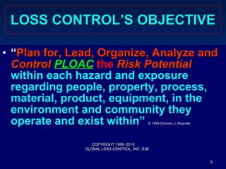 Loss Control Program Fundamentals | PPT
