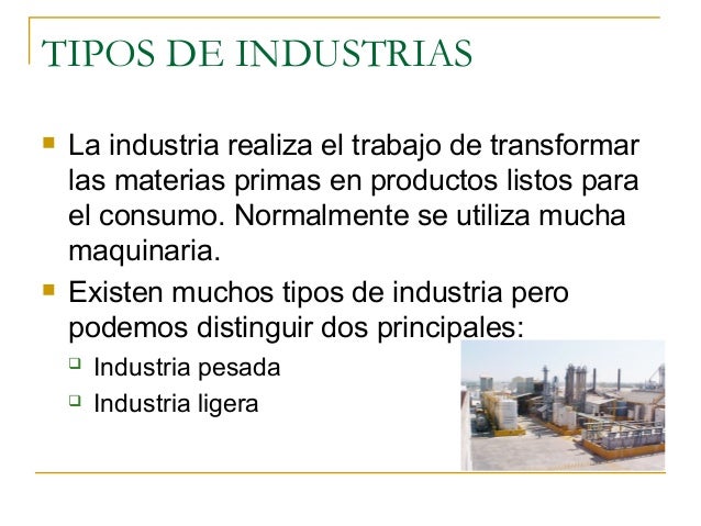 Los sectores económicos