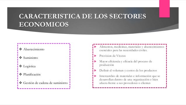 Los Sectores Economicos Primarios Secundarios Y Terciarios