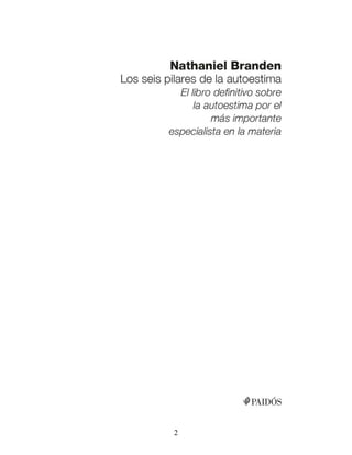 Los seis pilares de la autoestima_ El libro definitivo sobre la ...