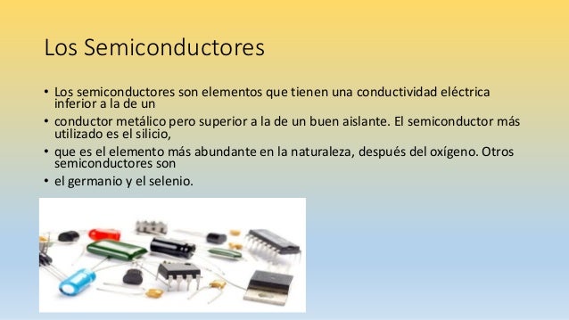 Los semiconductores