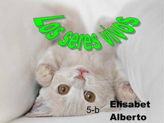Elisabet Alberto 5-b Los seres vivos 