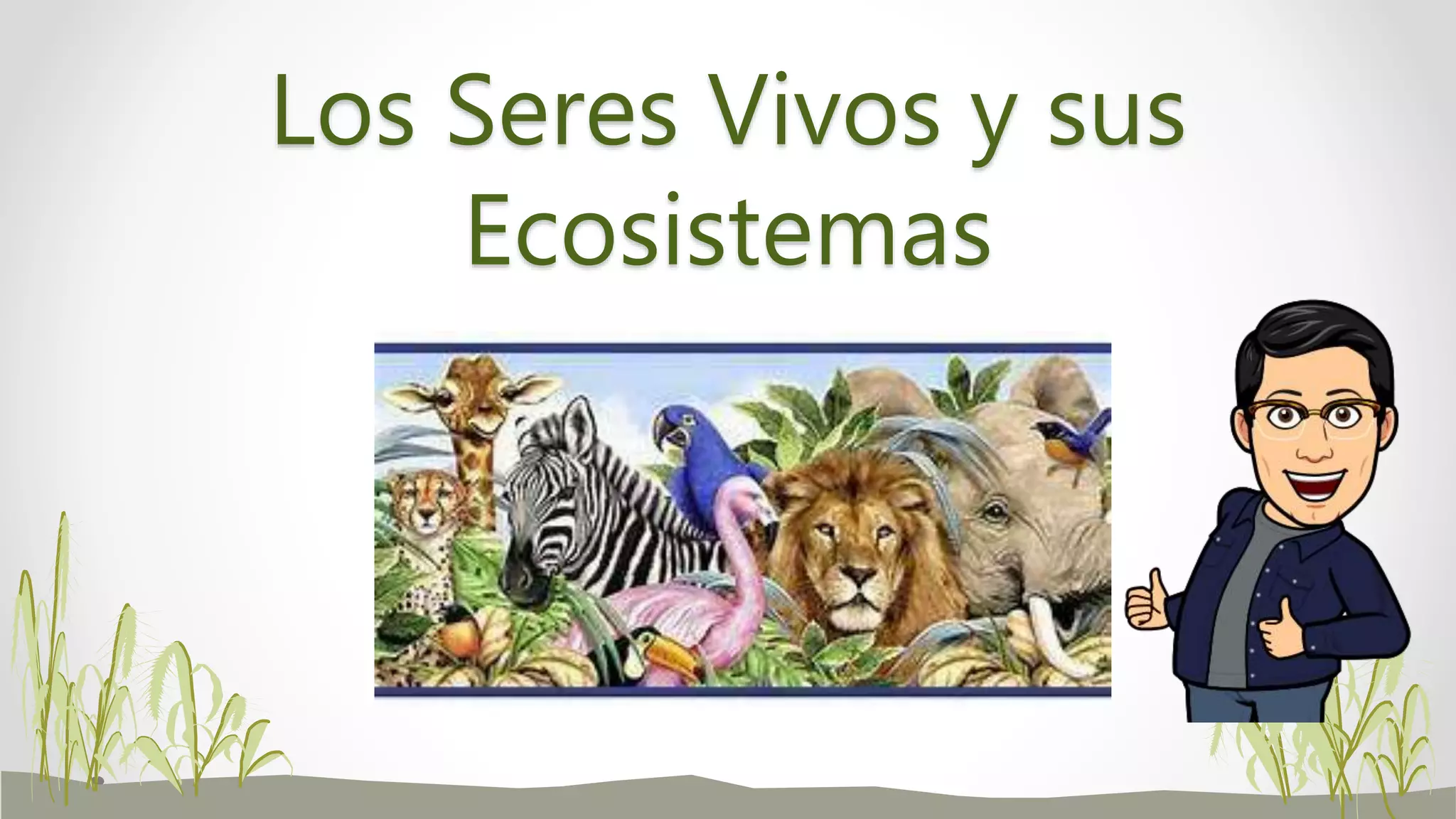 Los seres vivos y sus ecosistemas | PPTX