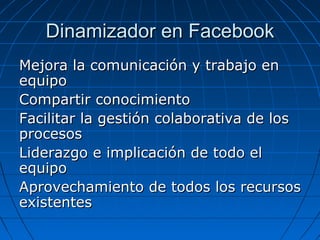 Posibilidad de integrar video y audio en tablón principal 