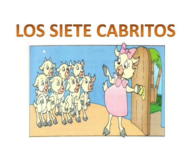 cuento Los siete cabritos