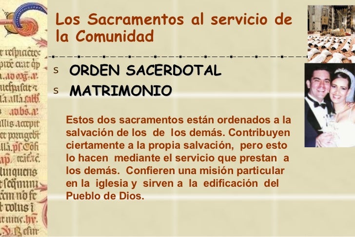 Los siete sacramentos