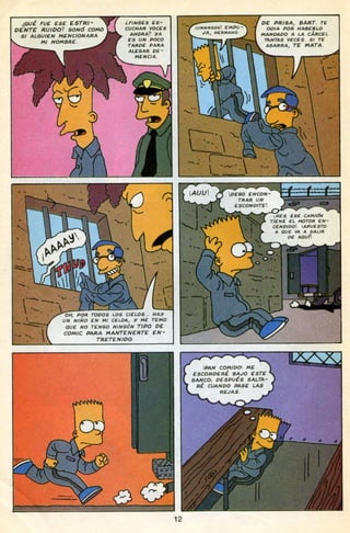 LOS SIMPSONS Número 2   El astuto Bart COMIC
