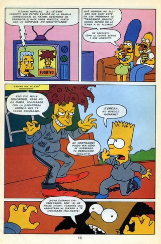 LOS SIMPSONS Número 2   El astuto Bart COMIC