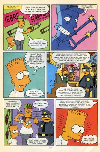 LOS SIMPSONS Número 2   El astuto Bart COMIC