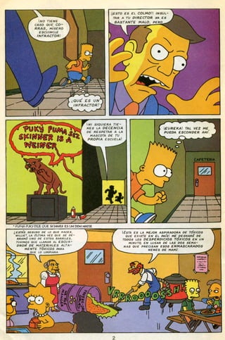 LOS SIMPSONS Número 2   El astuto Bart COMIC