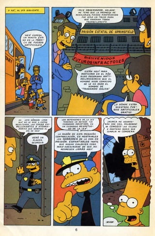 LOS SIMPSONS Número 2   El astuto Bart COMIC
