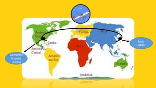 Tokio
              (Japón)


Springfield
 (Estados
 Unidos)
 