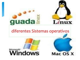 diferentes Sistemas operativos
 