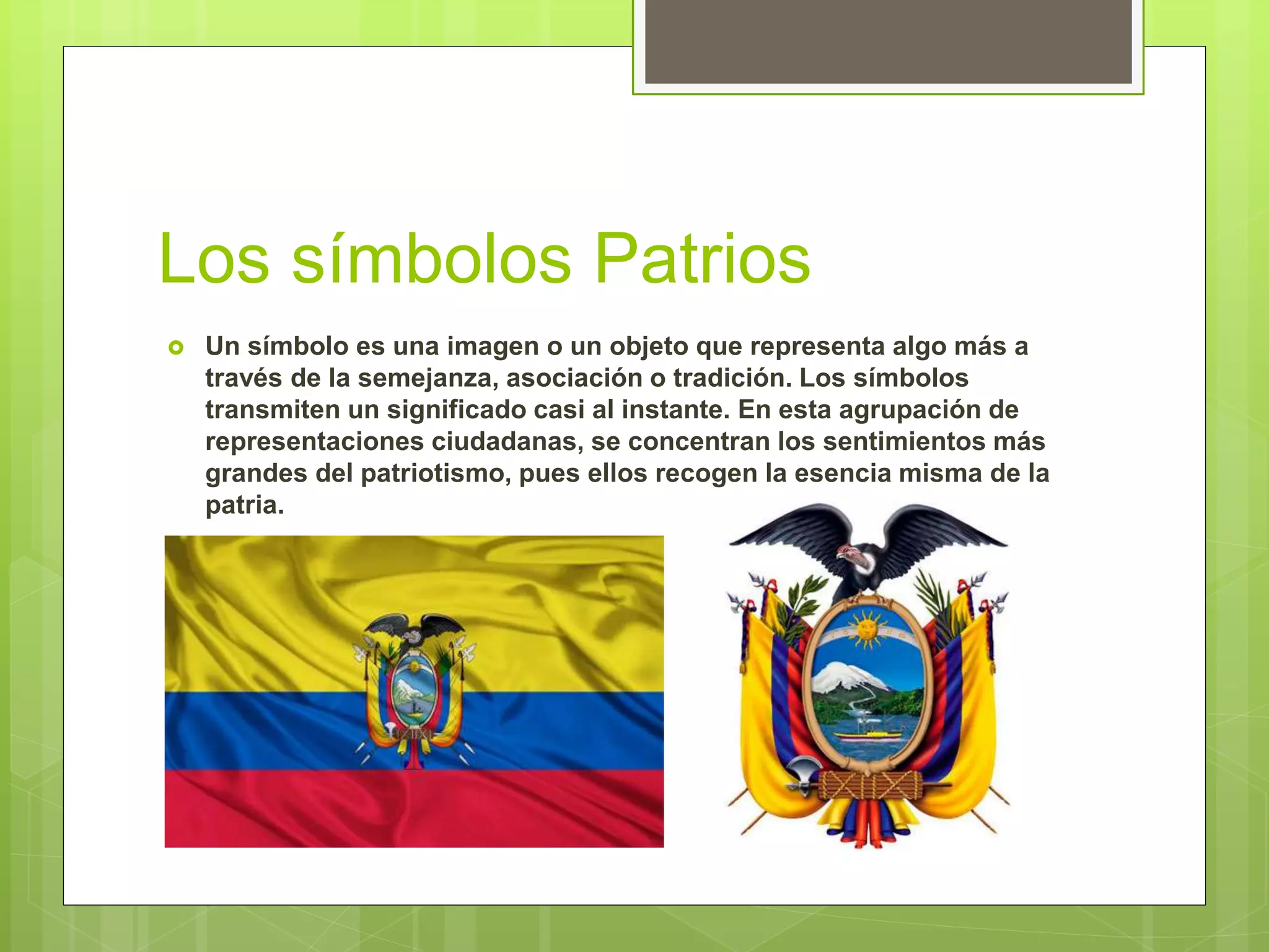 Simbolo Rae Los símbolos patrios | PPTX