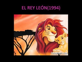 EL REY LEÓN(1994) 