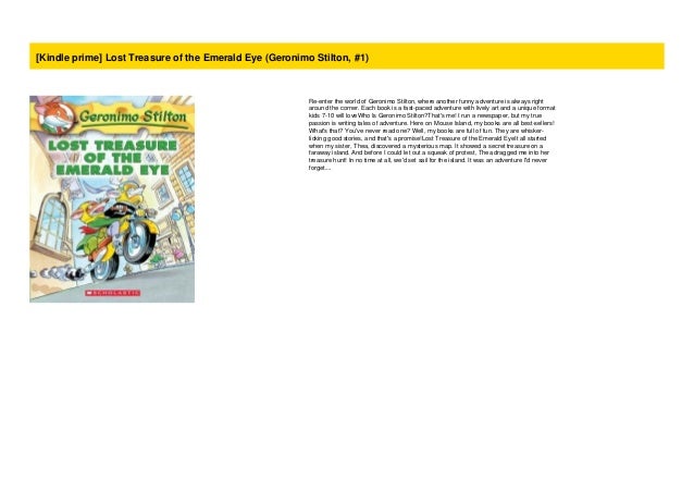 Paperback Lost Treasure Of The Emerald Eye Geronimo Stilton 1