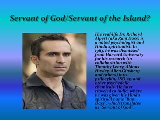 Hurley’s NumbersIn the Hurley-Centric episode “Numbers”-the viewers were presented with this mysterious number configuration.Variations of these numbers also play various roles within certain story elements-however their significance has yet to be revealed.  Fans attempt to uncover the connections of these numbers to the plot to climb the cult hierarchy.