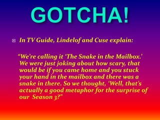 An Example of a Dim ArrowFrom “Through the Looking Glass”