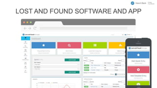 The Lost and Found Software Standard | PPTX