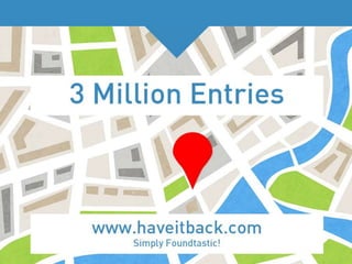 Lost and found Factsheet - ENGLISH