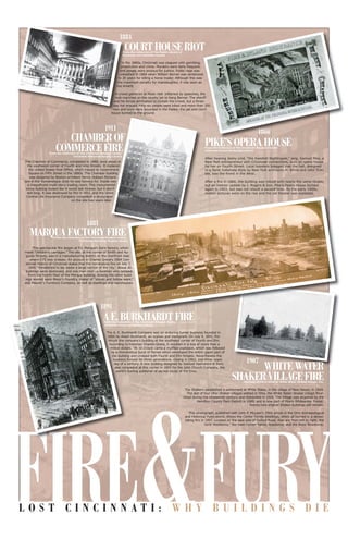 Lost Cincinnati Poster Series