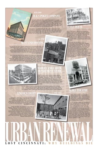 Lost Cincinnati Poster Series