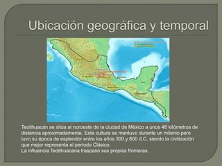 La economía teotihuacana se basó especialmente en la agricultura aunque
el comercio y el tributo también constituyeron una...