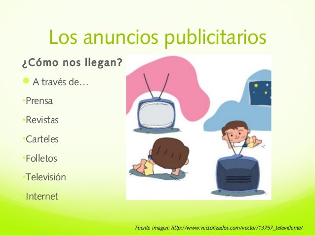 Los textos discontinuos en publicidad