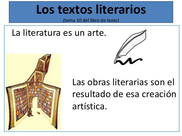 Resultado de imagen para texto literarios