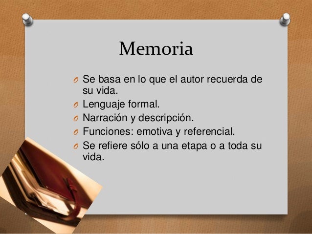 Los textos personales