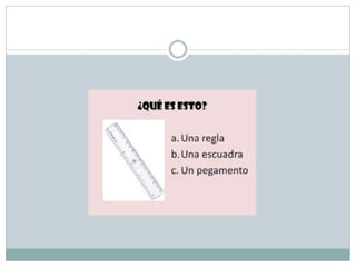 Los útiles escolares