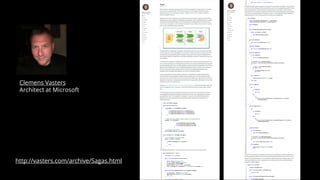 Clemens Vasters
Architect at Microsoft
http://vasters.com/archive/Sagas.html
 
