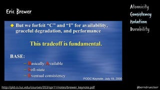 Eric Brewer
Atomicity
Consistency
Isolation
Durability
http://pld.cs.luc.edu/courses/353/spr11/notes/brewer_keynote.pdf @berndruecker
 