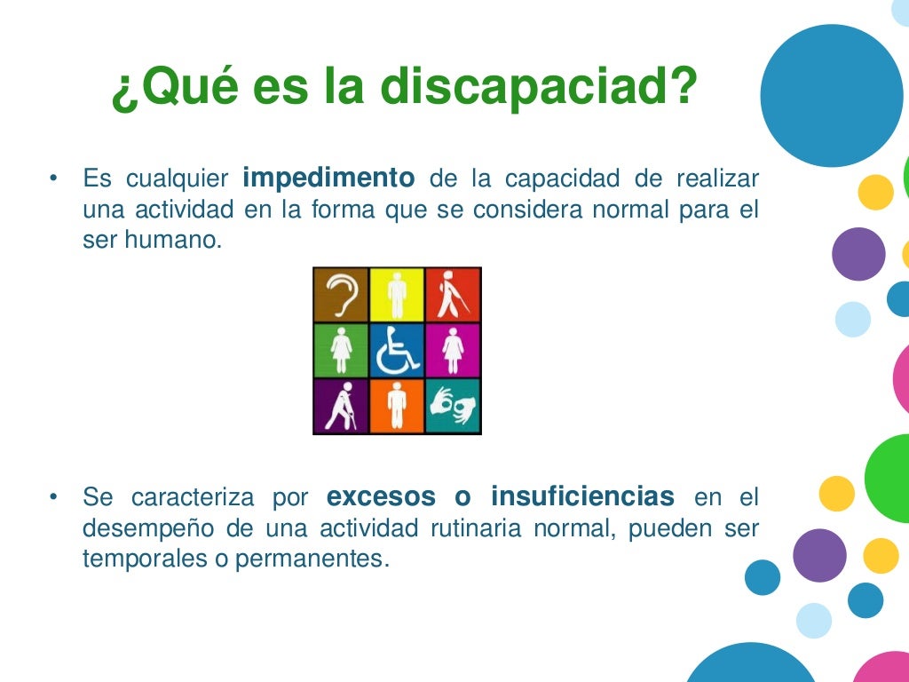 Tipos de discapacidad Revista FOCO