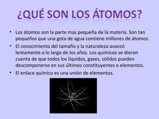 Los átomos