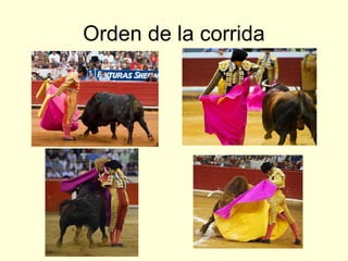 Orden de la corrida
 